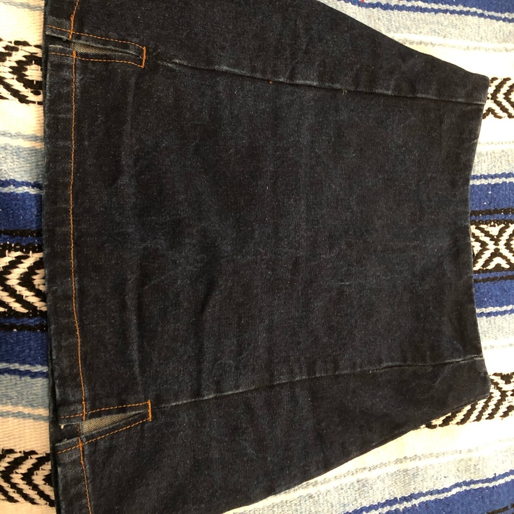 Denim Mini Skirt